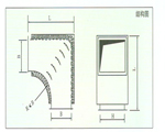 BF型消聲彎頭